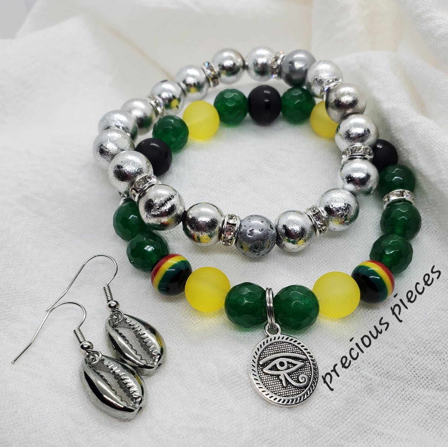 Silver Genuine Stone Bracelets