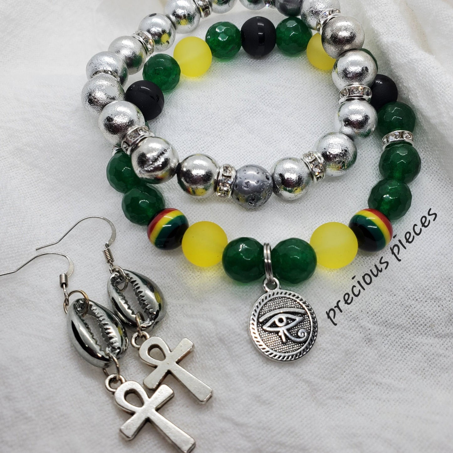 Silver Genuine Stone Bracelets