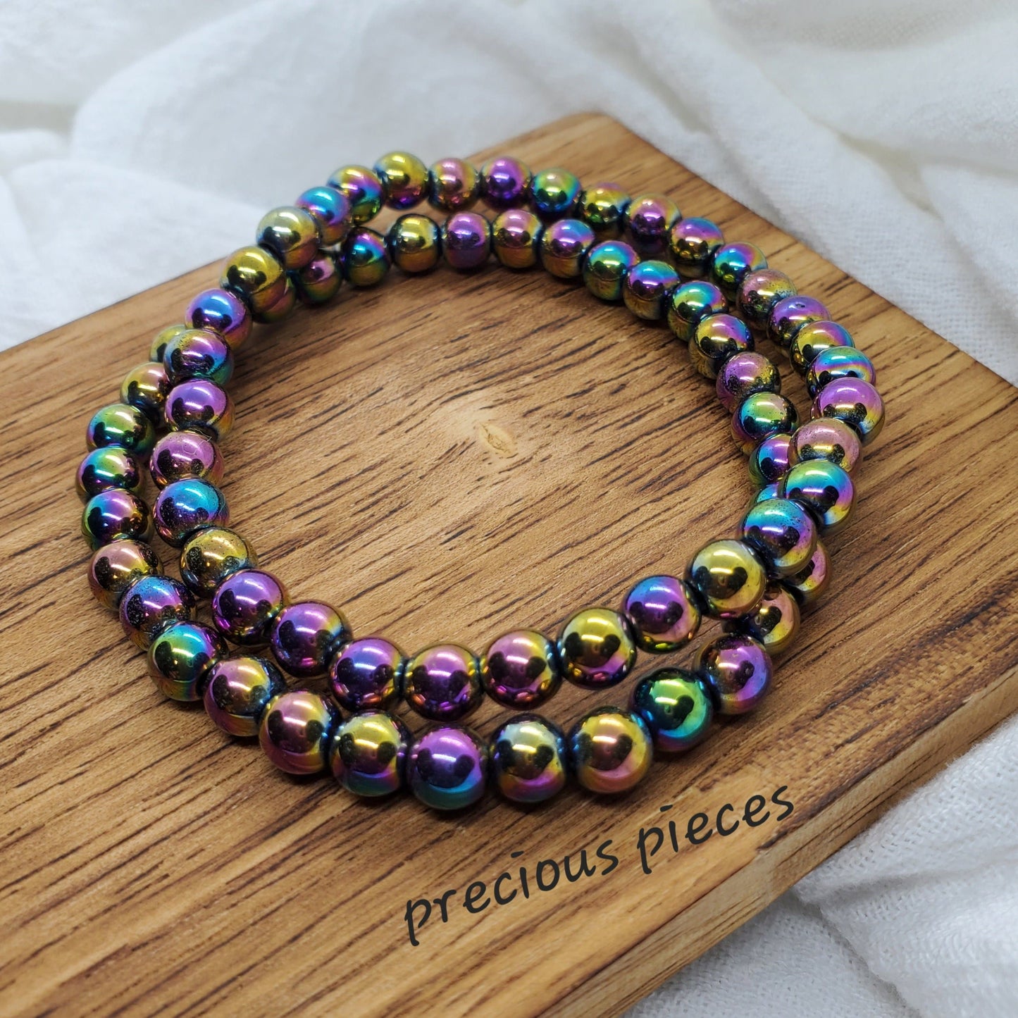 Rainbow Beaded Bracelets