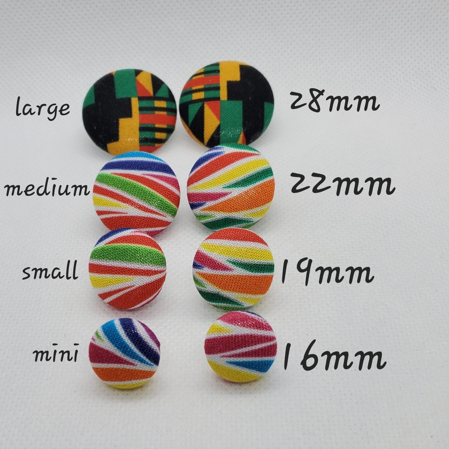 Small Monstera Leaf Fabric Earrings