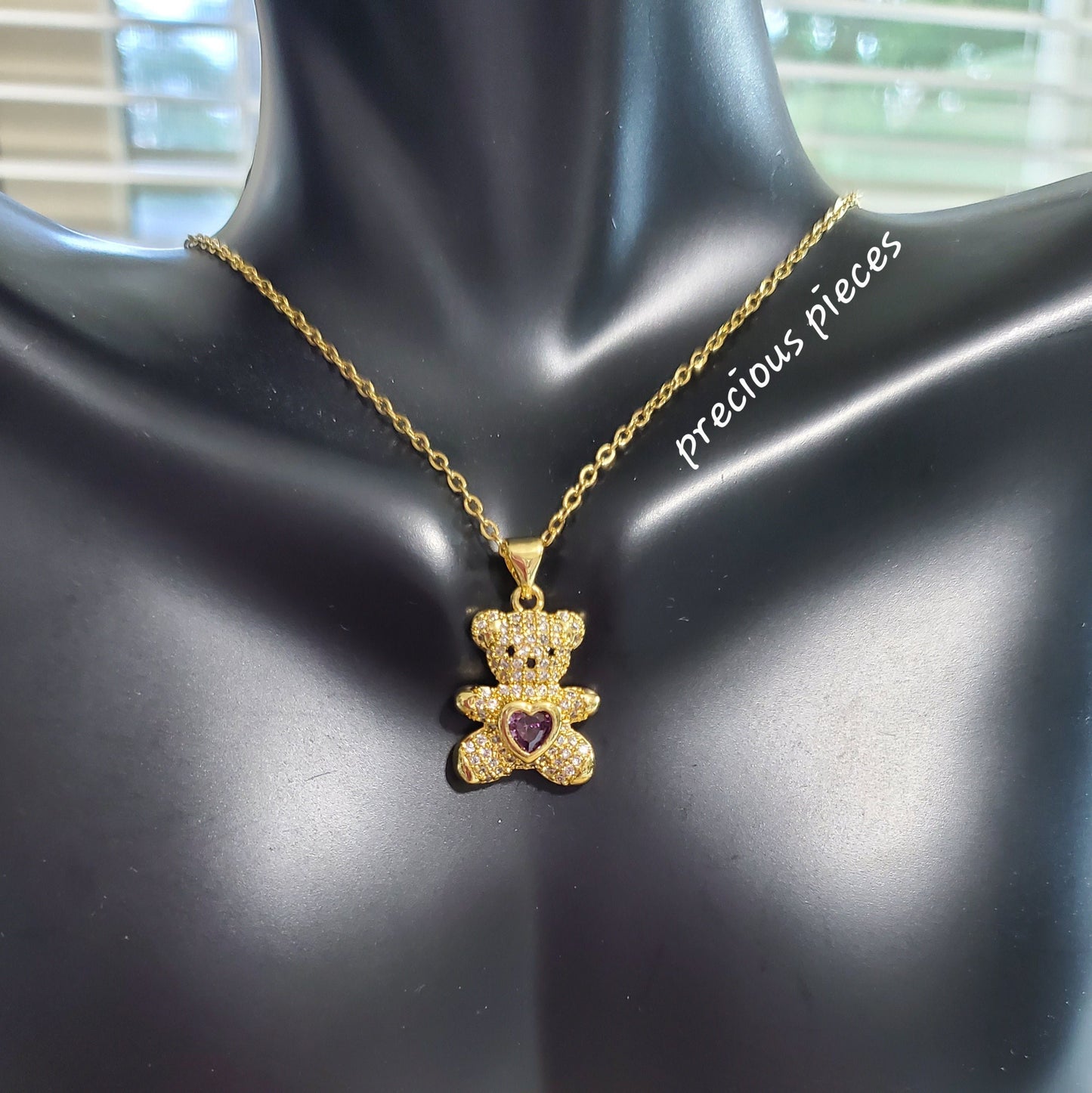 Sweet Love Bear Necklace