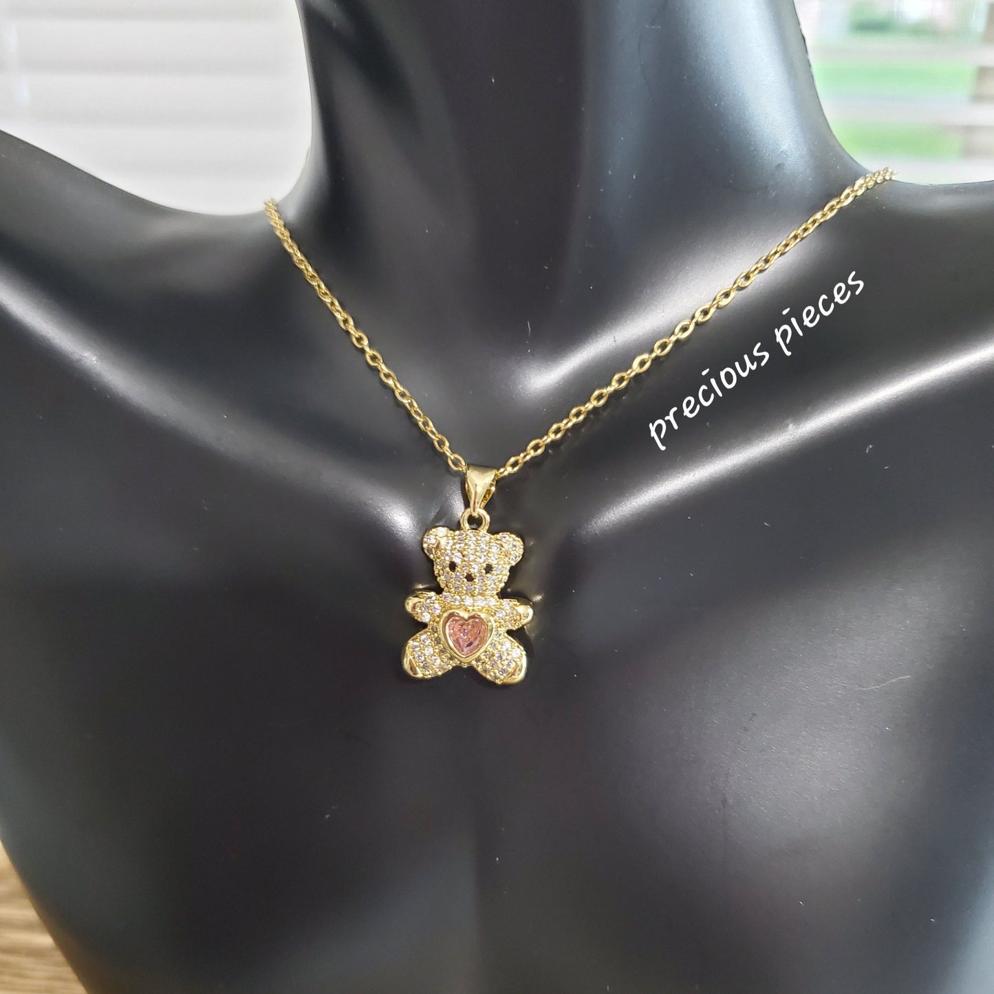 Sweet Love Bear Necklace