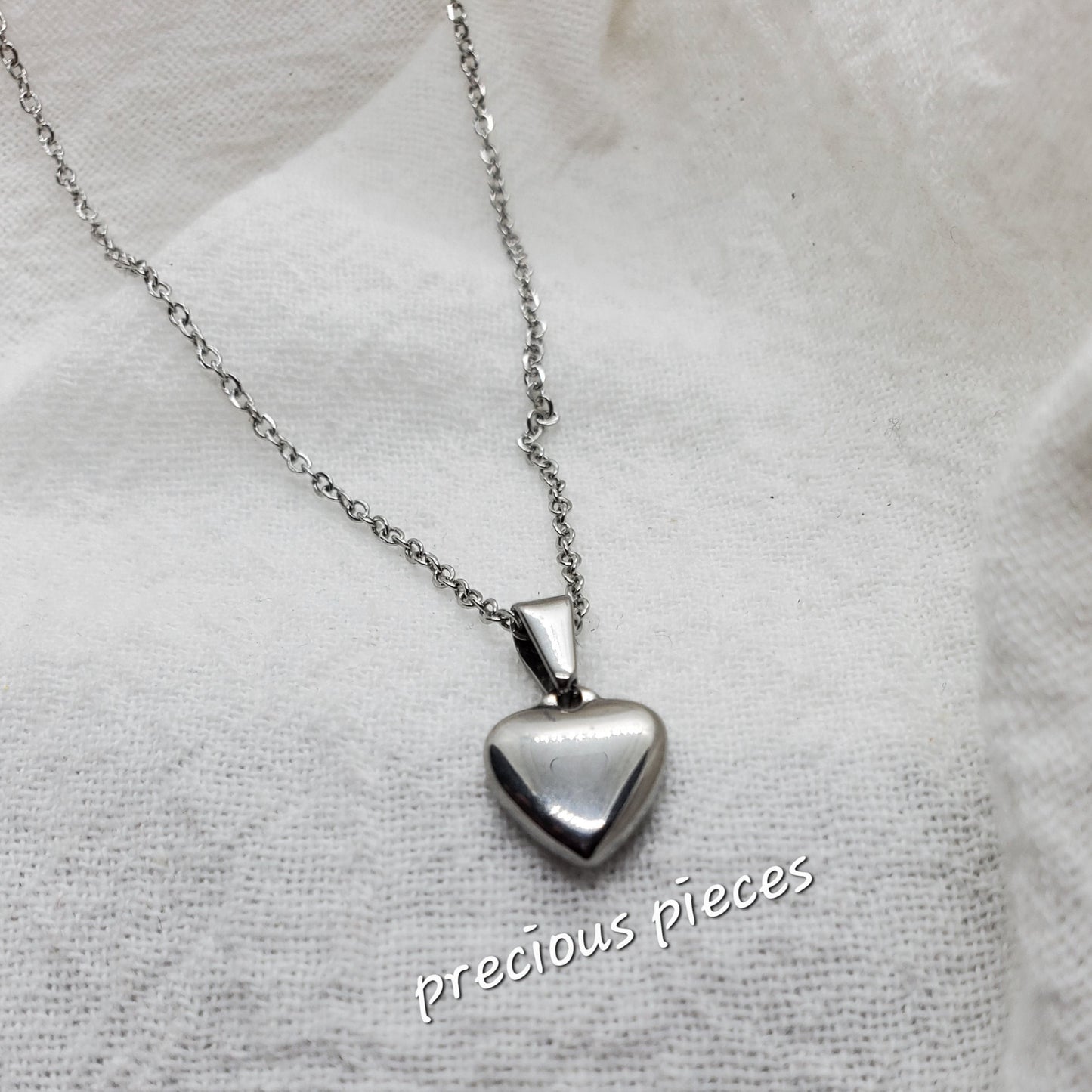 Puffy Heart Necklace