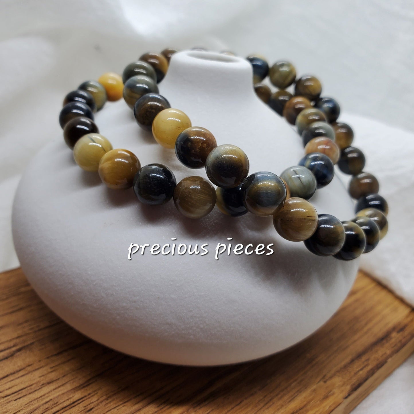 Men's Tiger Eye Beaded Bracelets