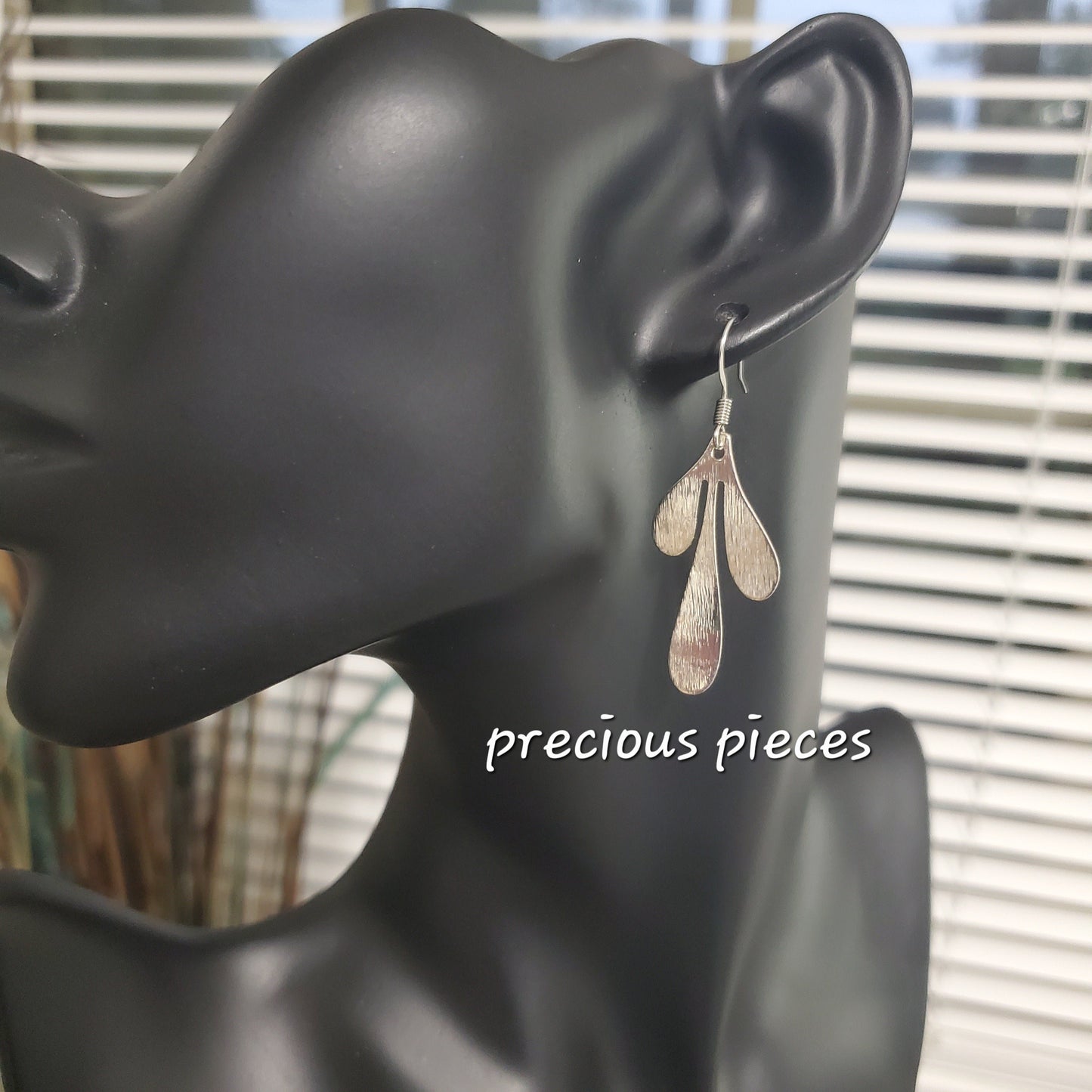 Silver Leaf Earrings