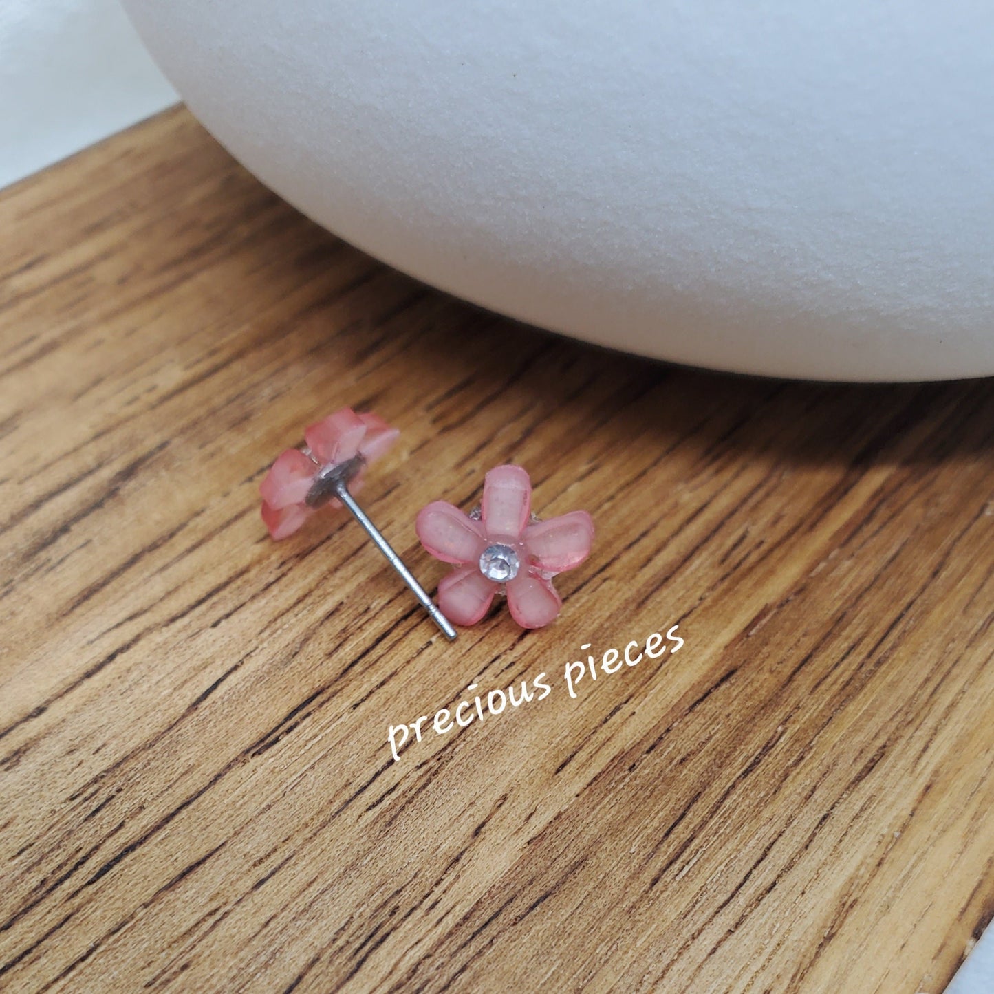 Kid's Sparkle Flower Earrings (click for more colors)