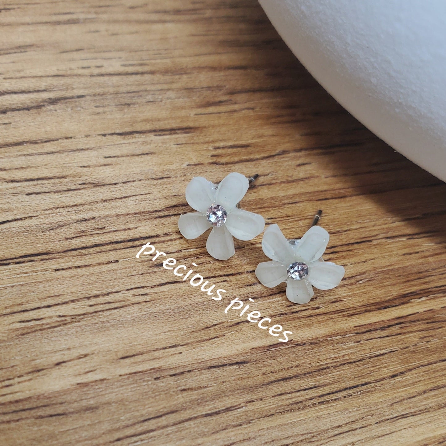Kid's Sparkle Flower Earrings (click for more colors)