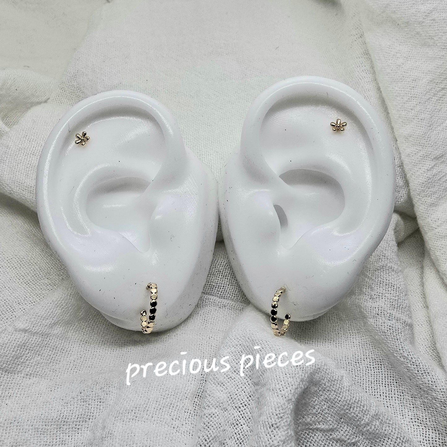 Small Round Circle Hoop Earrings