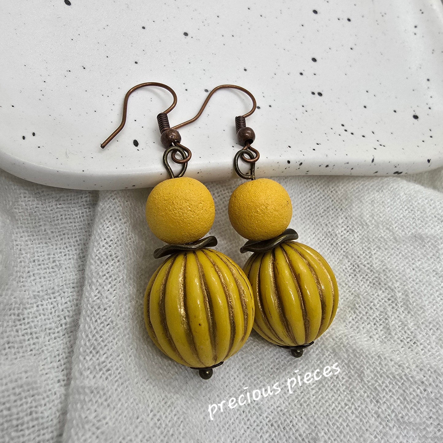 Corrugated Earrings (click for more colors)