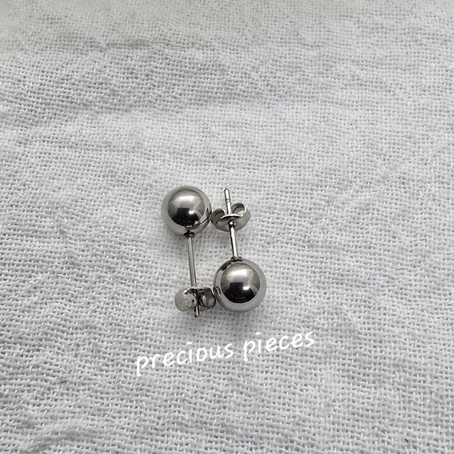 Ball Stud Earrings
