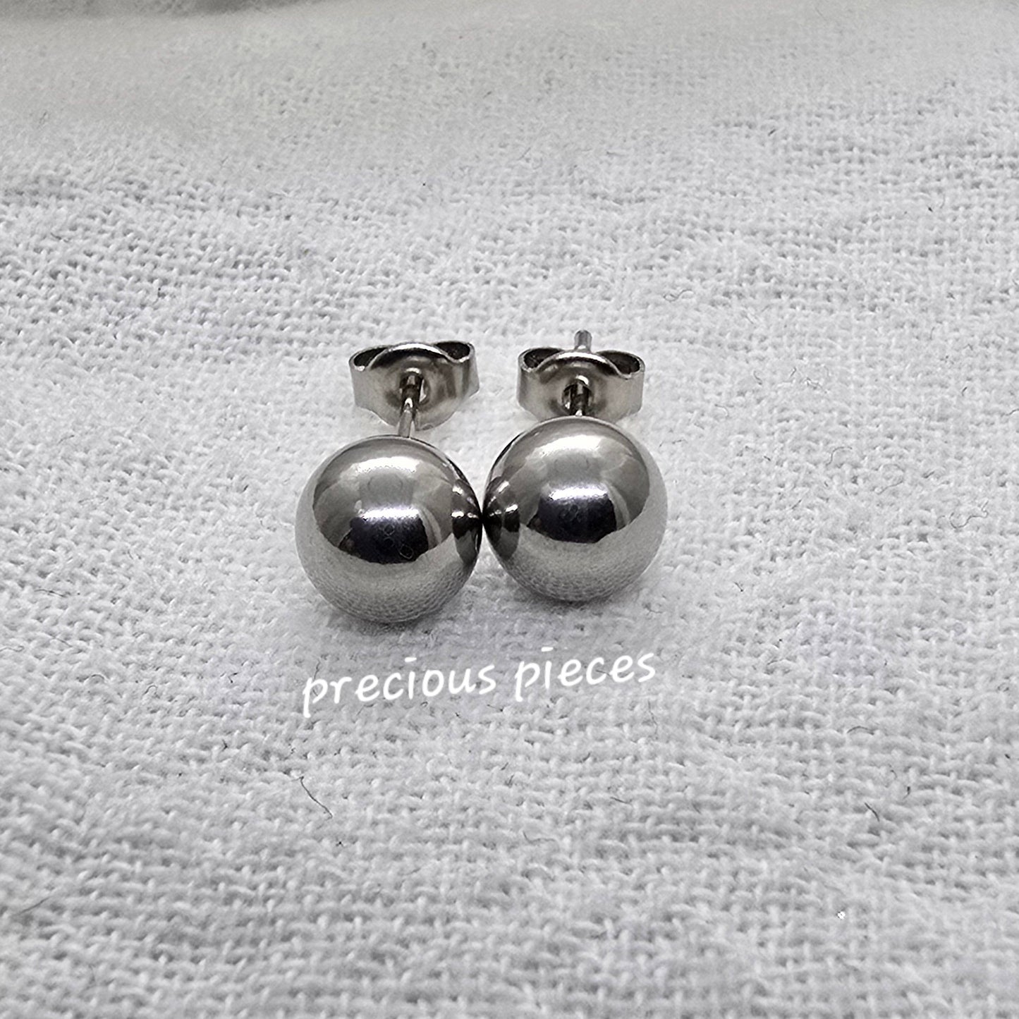 Ball Stud Earrings