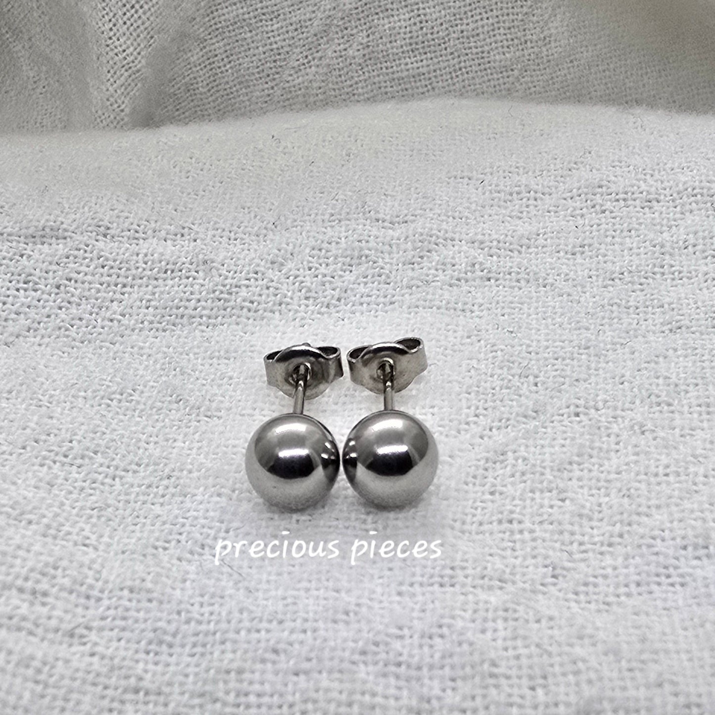 Ball Stud Earrings