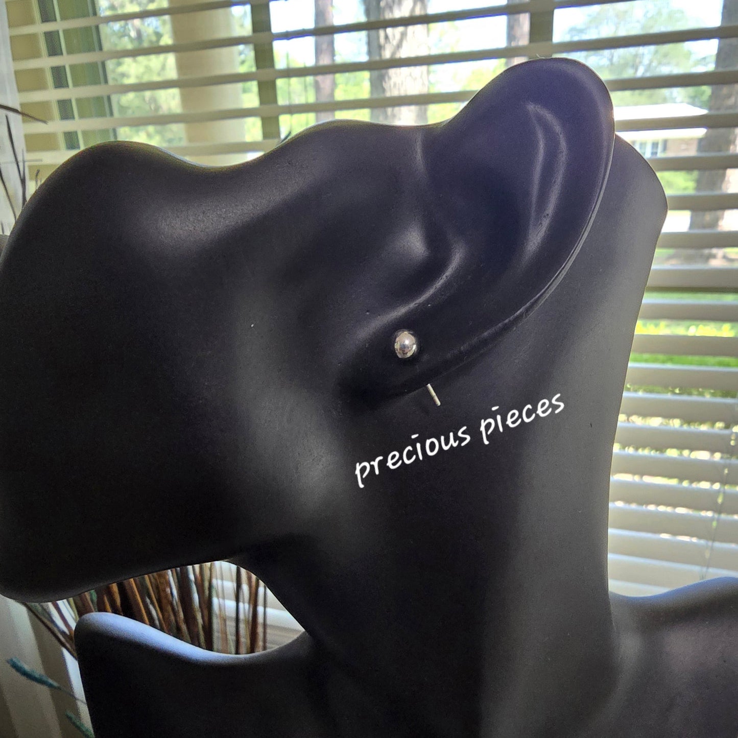 Ball Stud Earrings