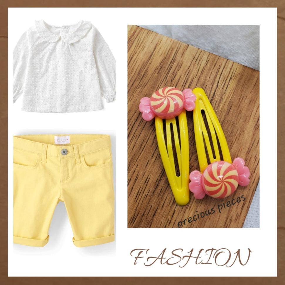 Kid's Sunburst Candy Hair Accessories (click for more colors)