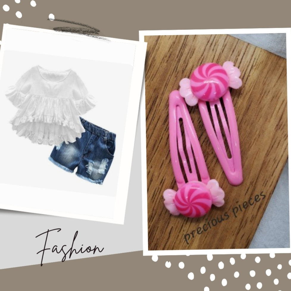 Kid's Sunburst Candy Hair Accessories (click for more colors)