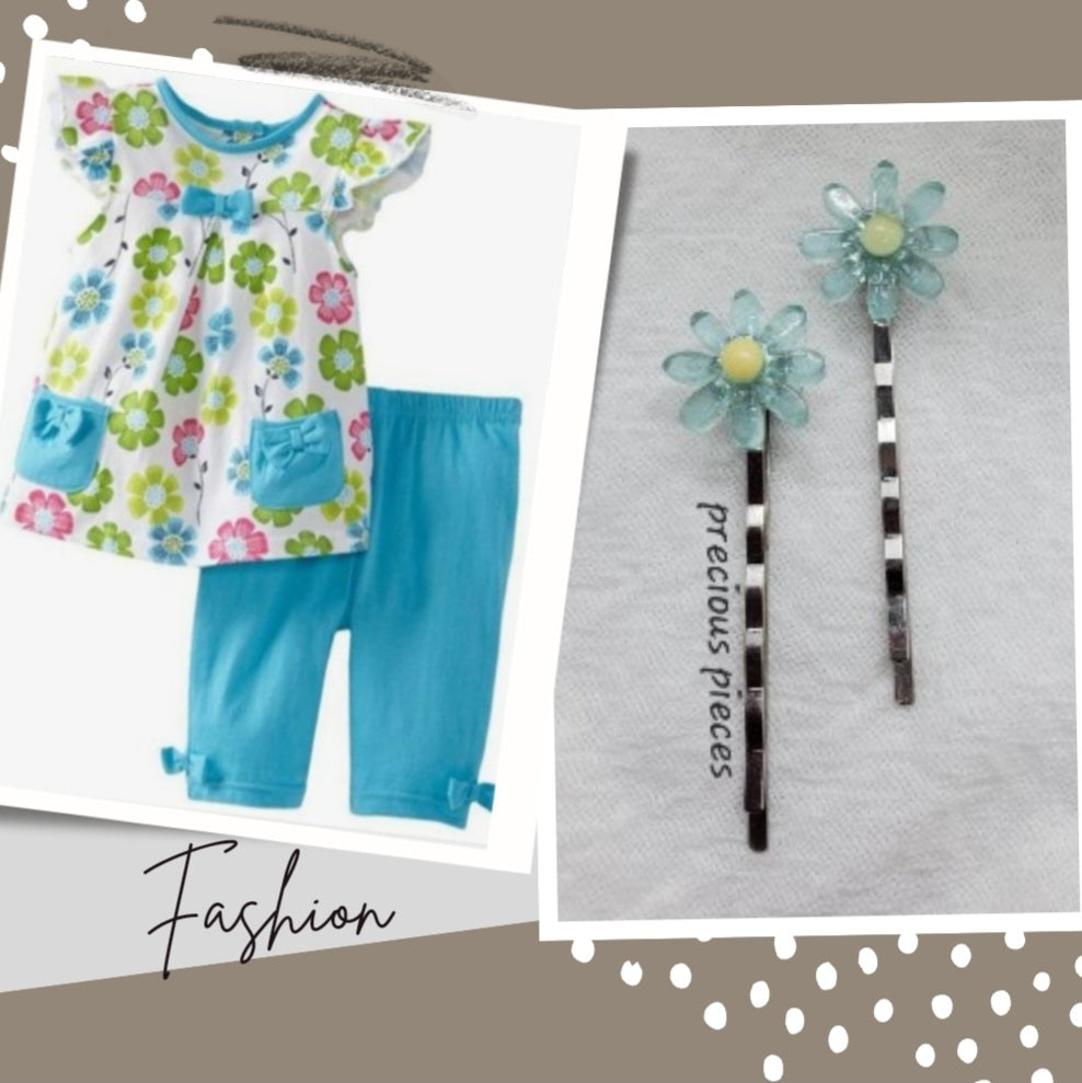 Kid's Daisy Hair Accessories (click for more colors)