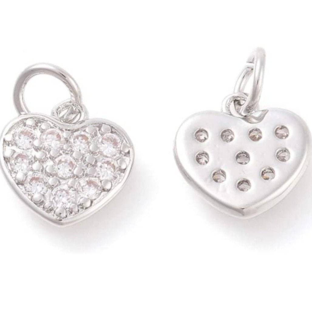 Platinum Heart Necklace