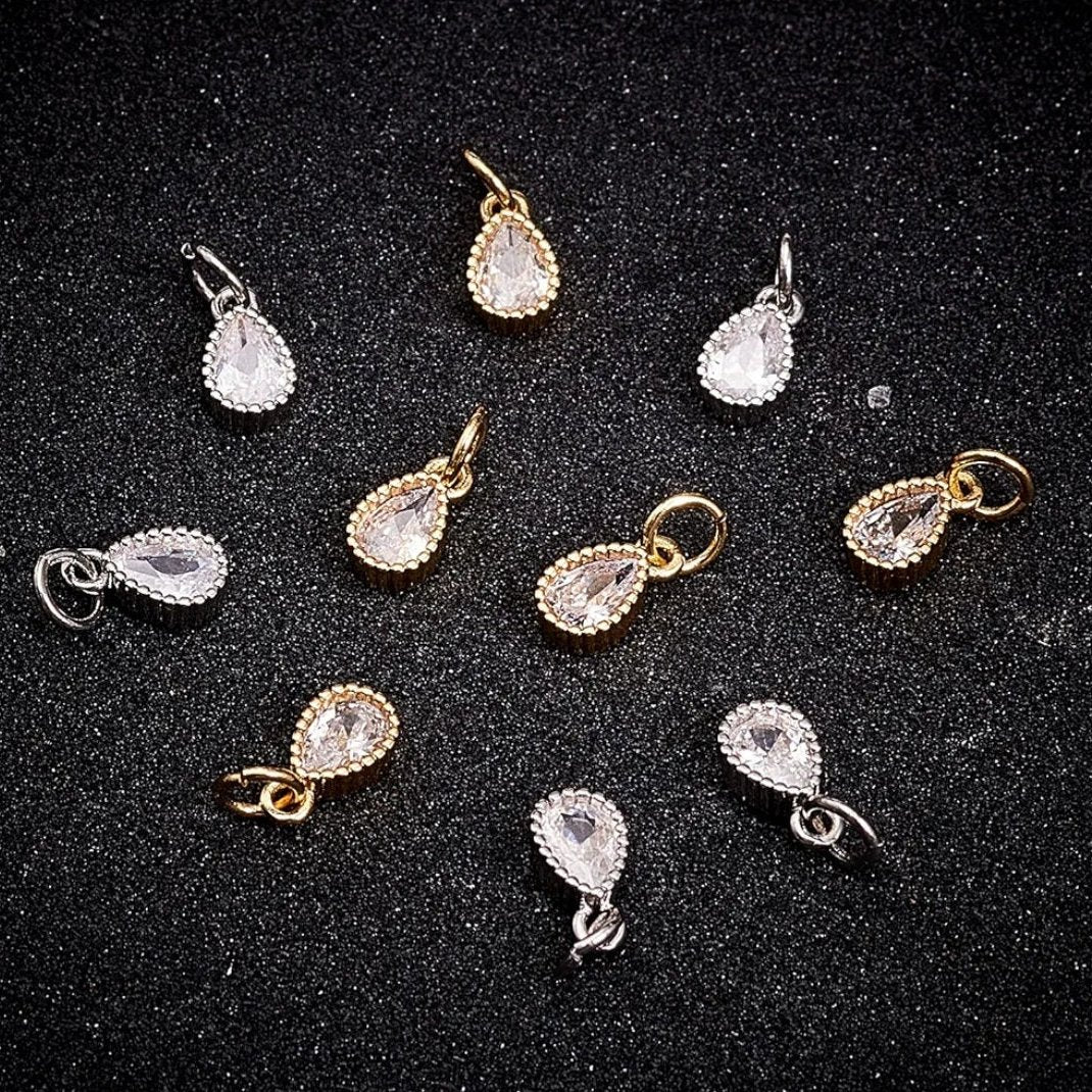 Dainty Teardrop Necklace (click for more colors)