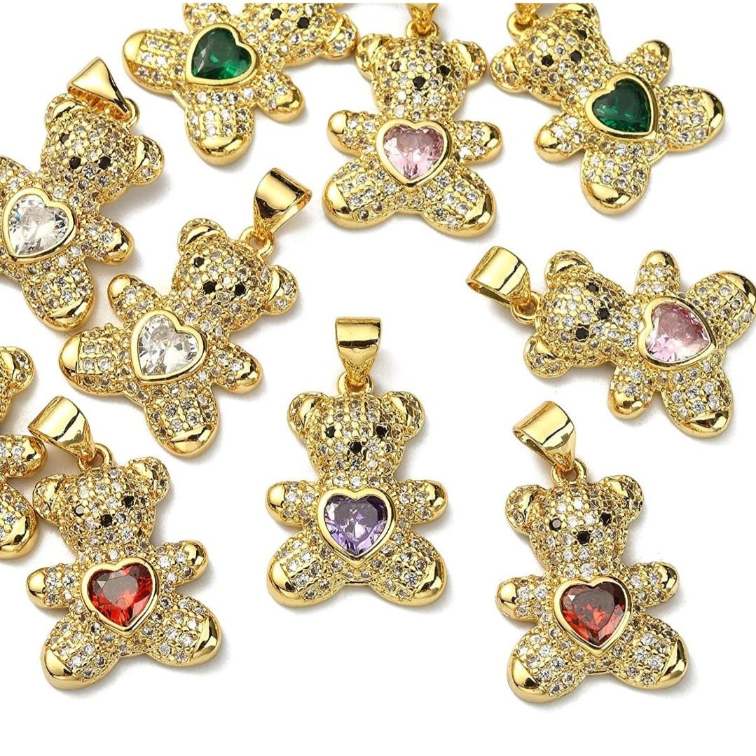 Sweet Love Bear Charm
