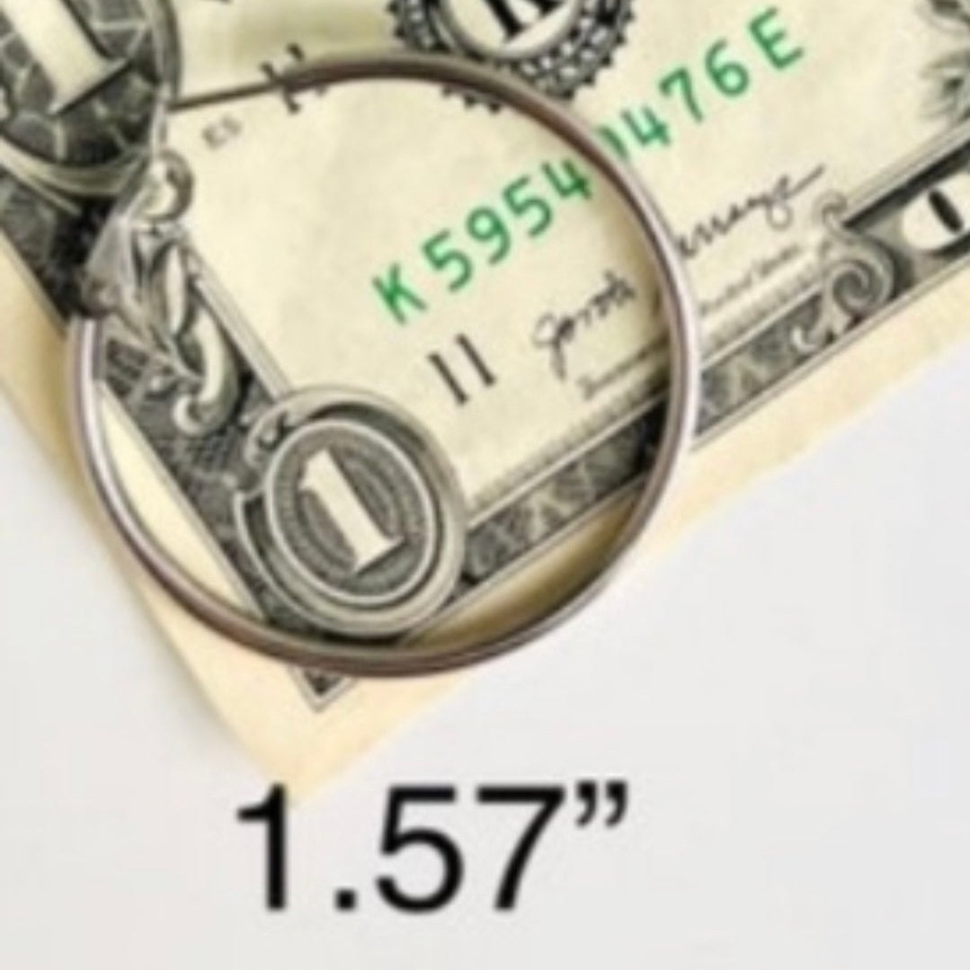 Wire Wrapped Pearl Hoop Earrings (1.57")