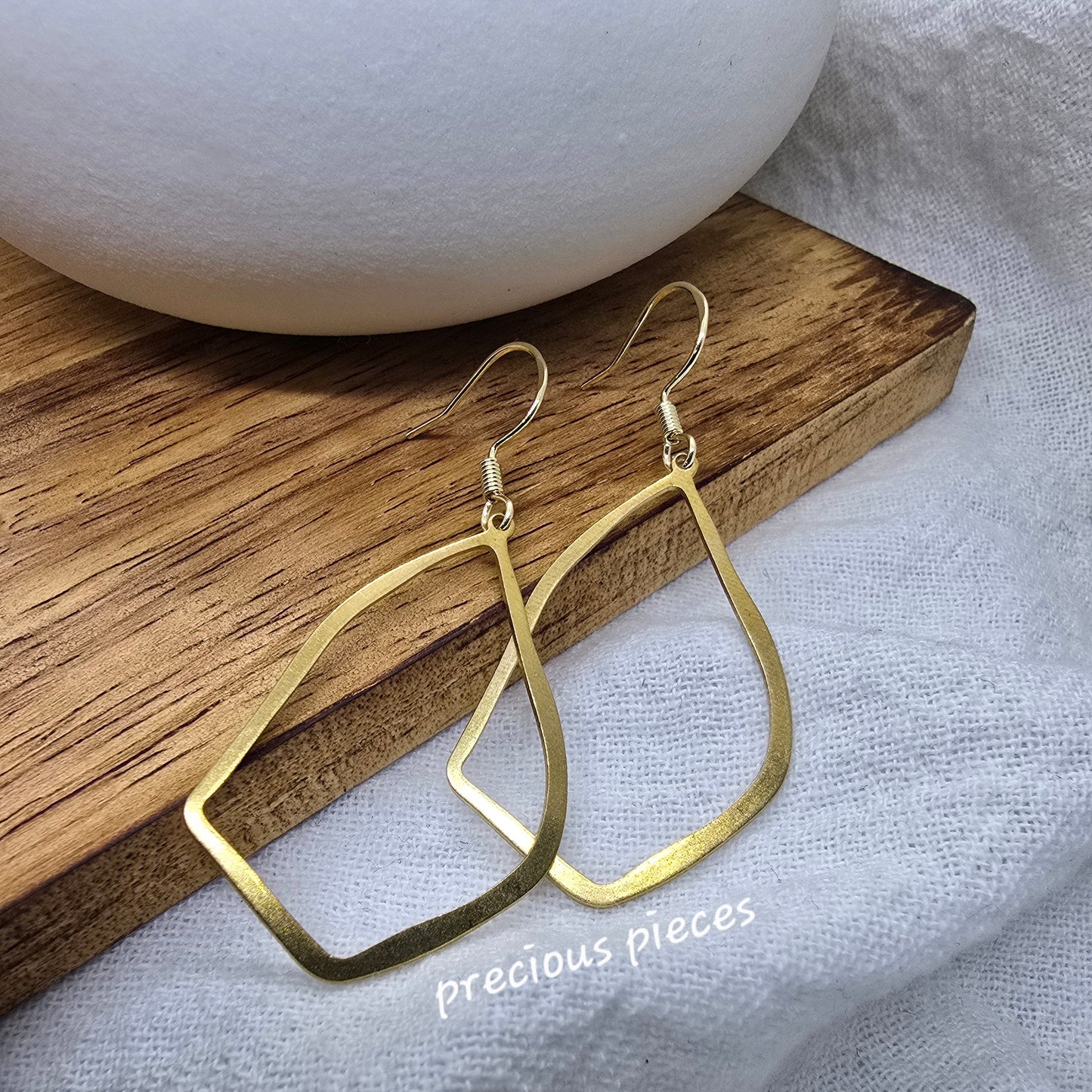Irregular Teardrop Earrings