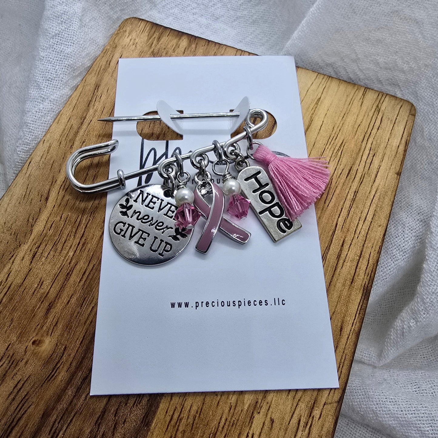 Faith and Hope Awareness Brooch