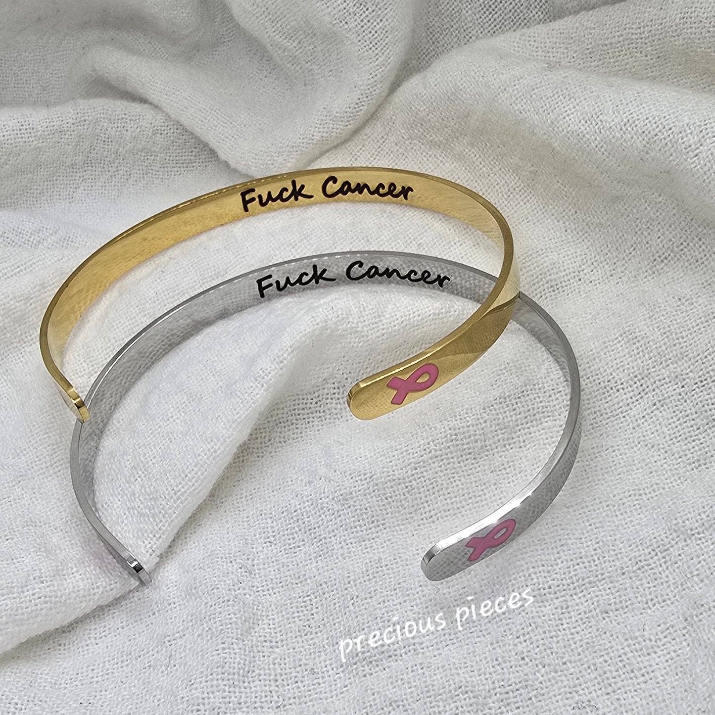 F*ck Cancer Awareness Bracelet