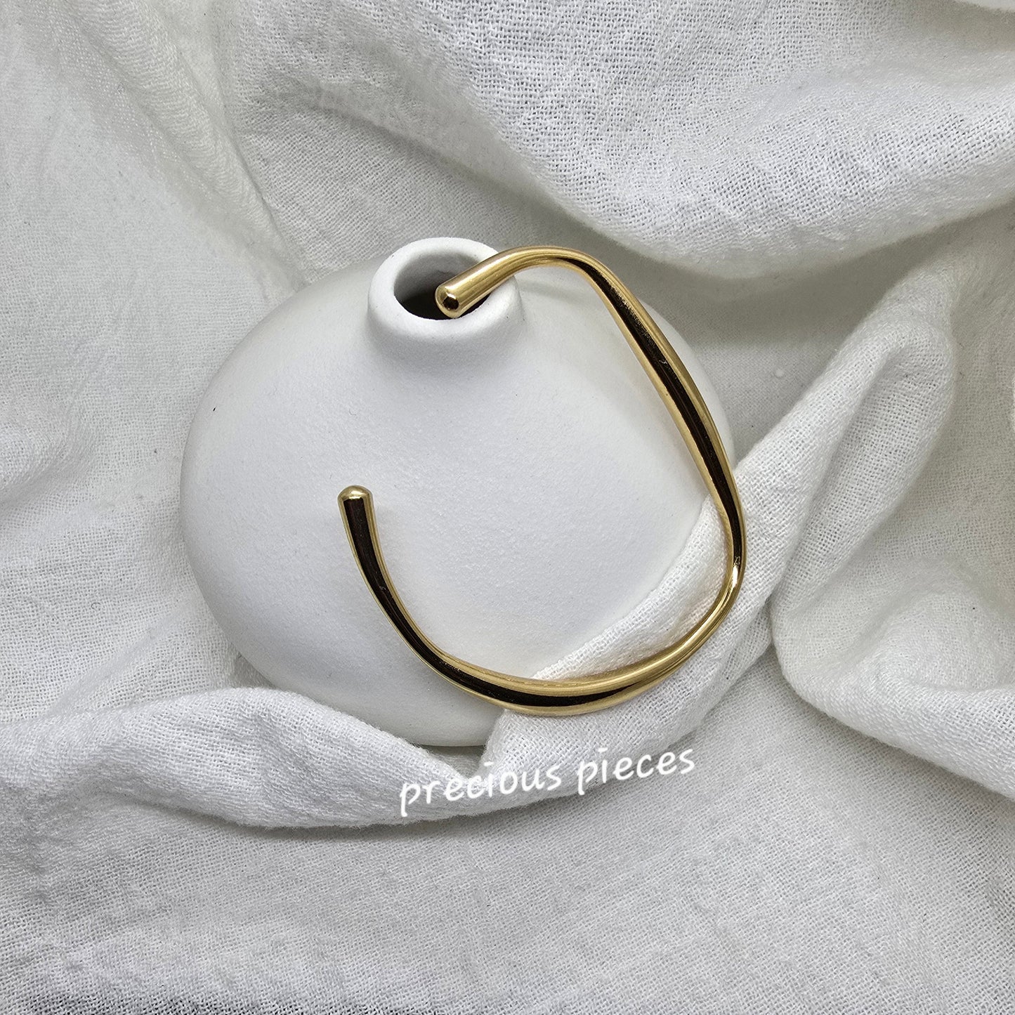 Stainless Steel Minimalist Bracelet Cuff