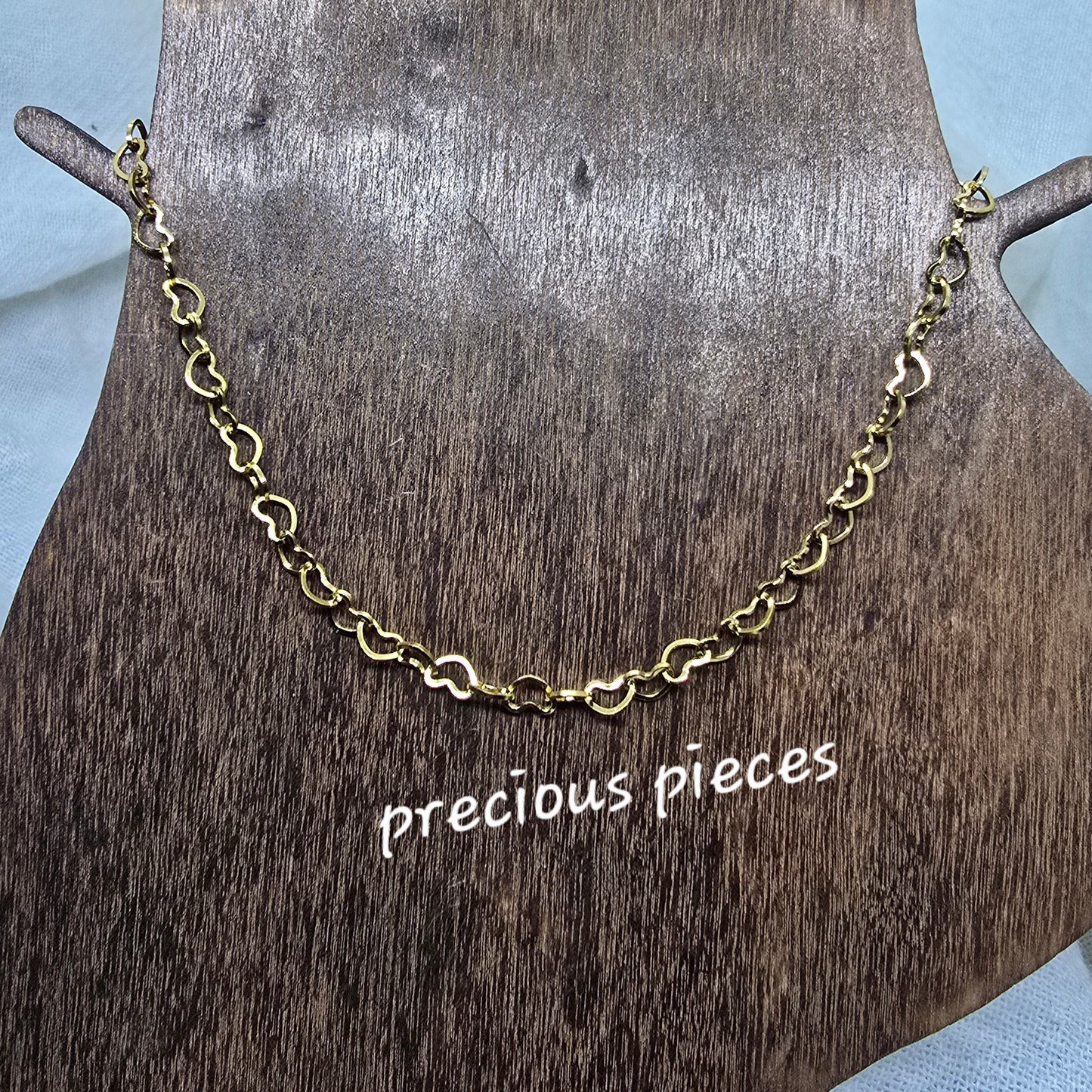 Intertwined Hearts Anklet