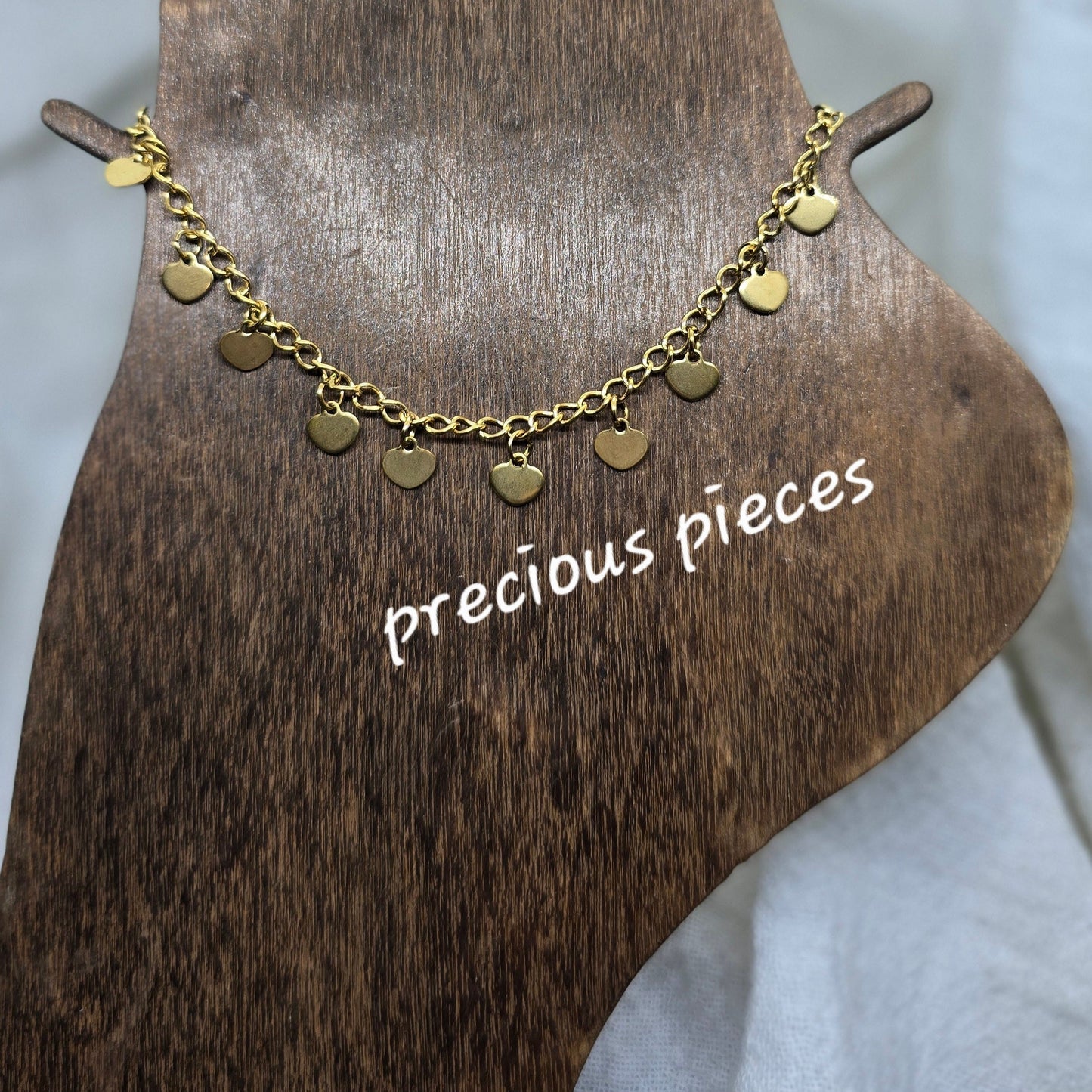 Dangle Hearts Anklet