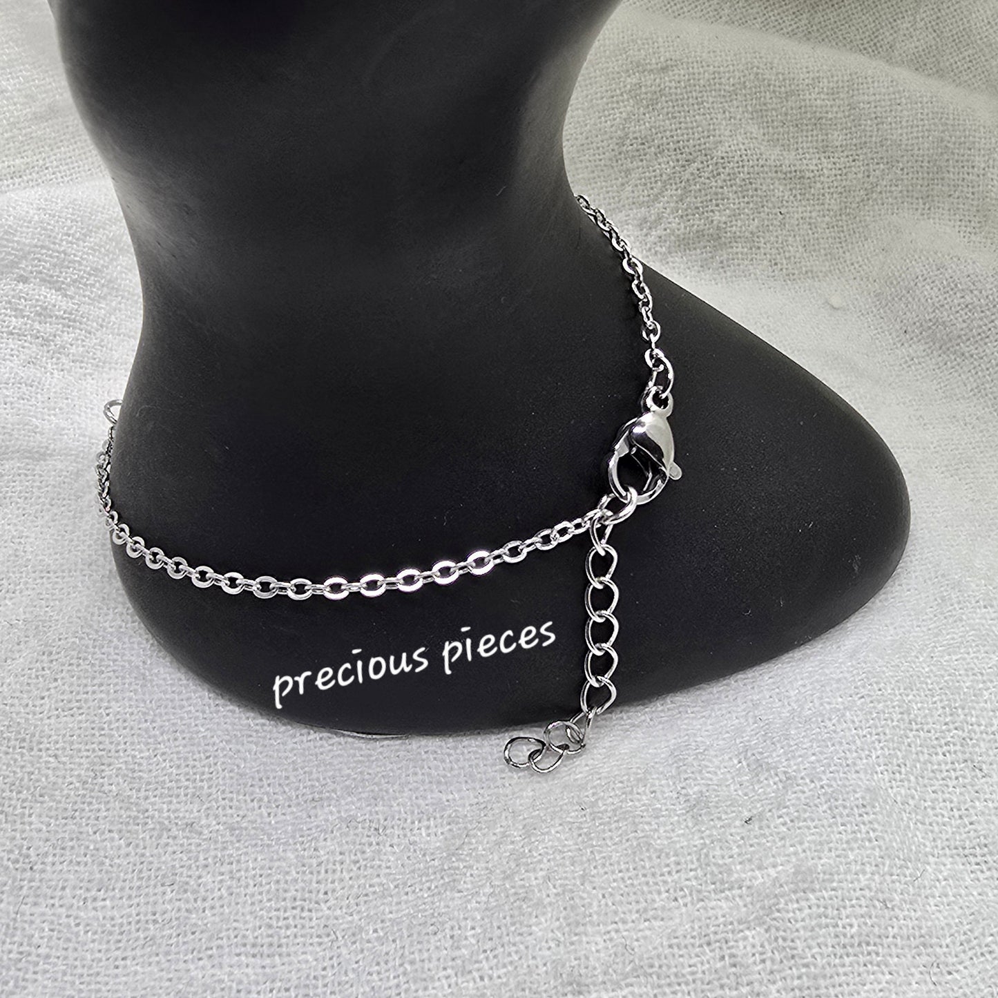 Breast Cancer Awareness Charm Bracelet.