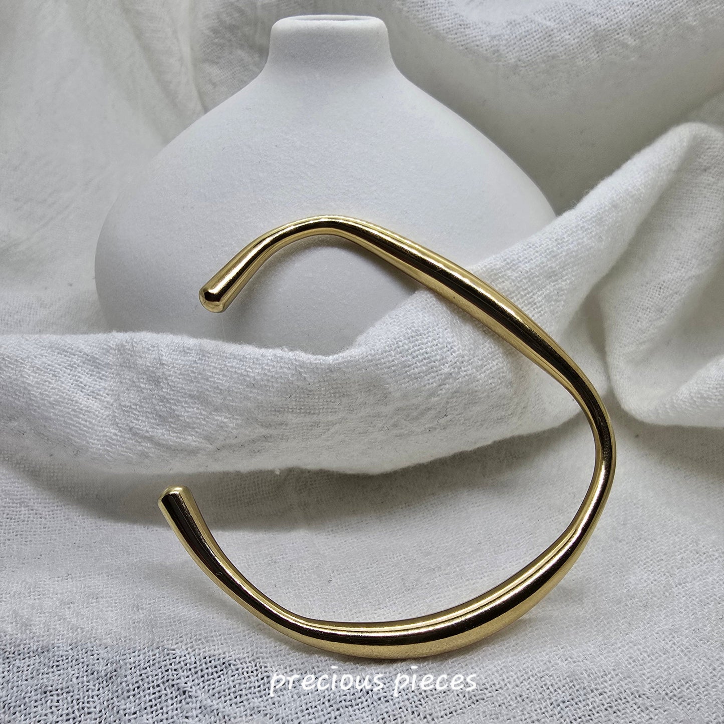 Stainless Steel Minimalist Bracelet Cuff