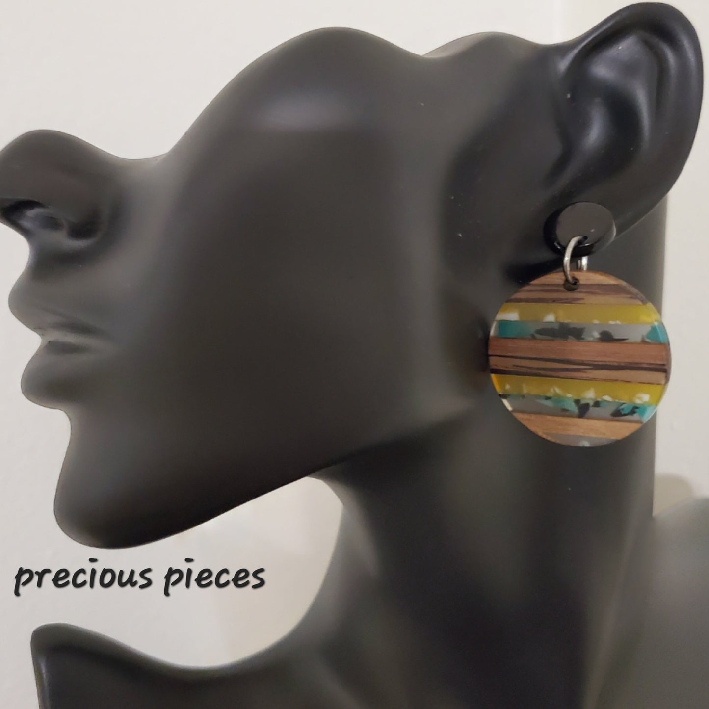 Wood Nature Tone Earrings