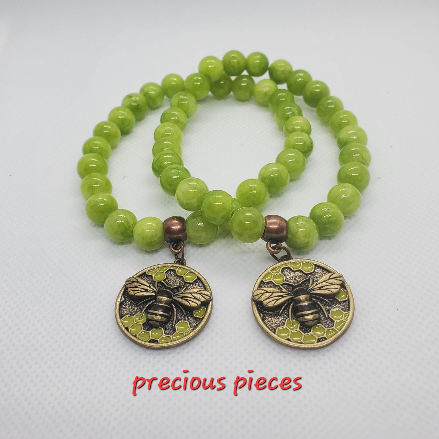 Work Hard Bumble Bee Bracelet