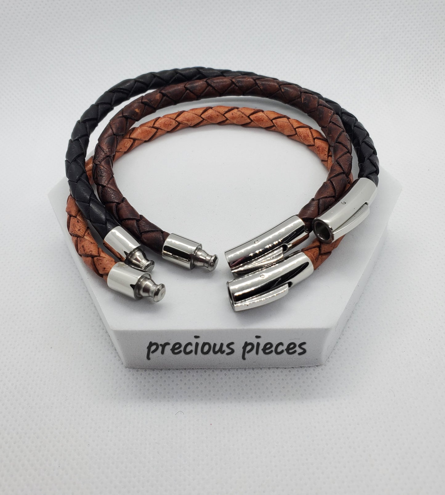 Men's Leather Rope Bracelet