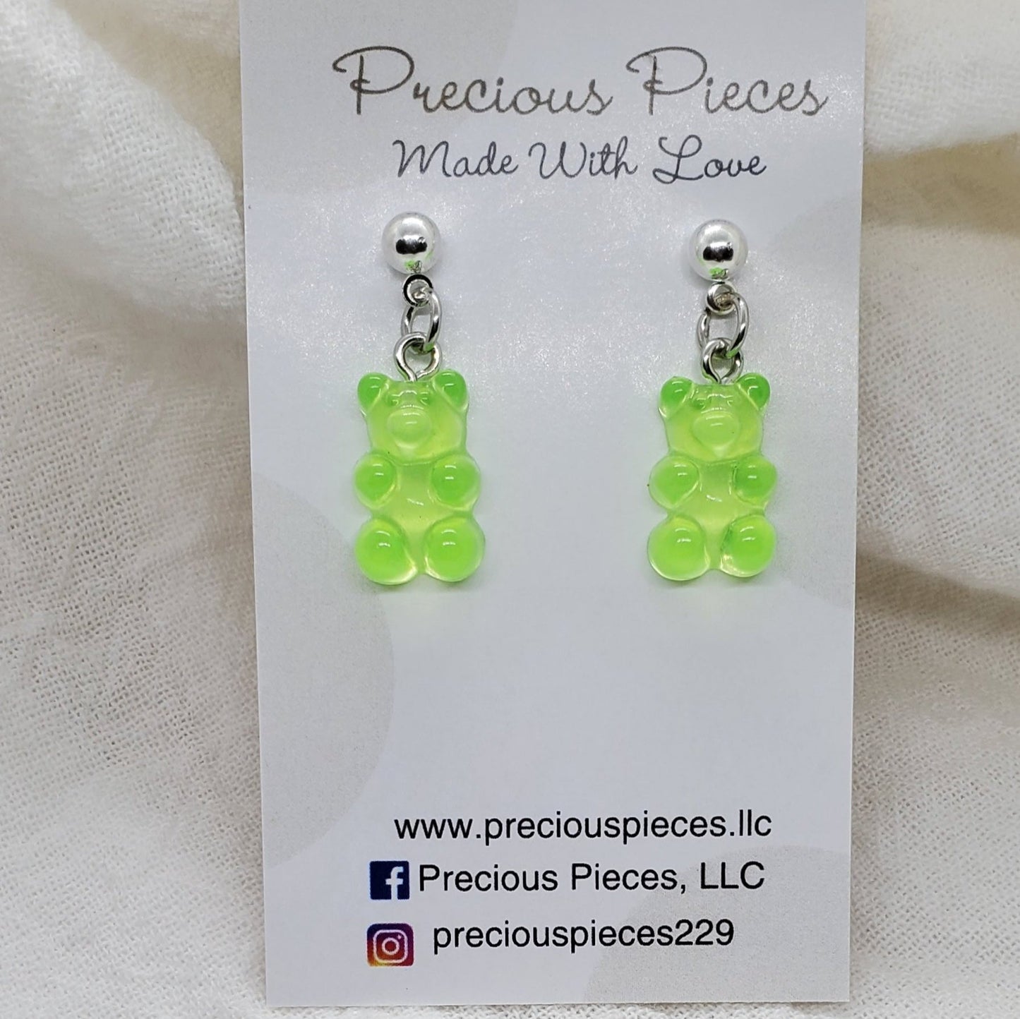 Kid's Gummy Bear Earrings (click for more options)