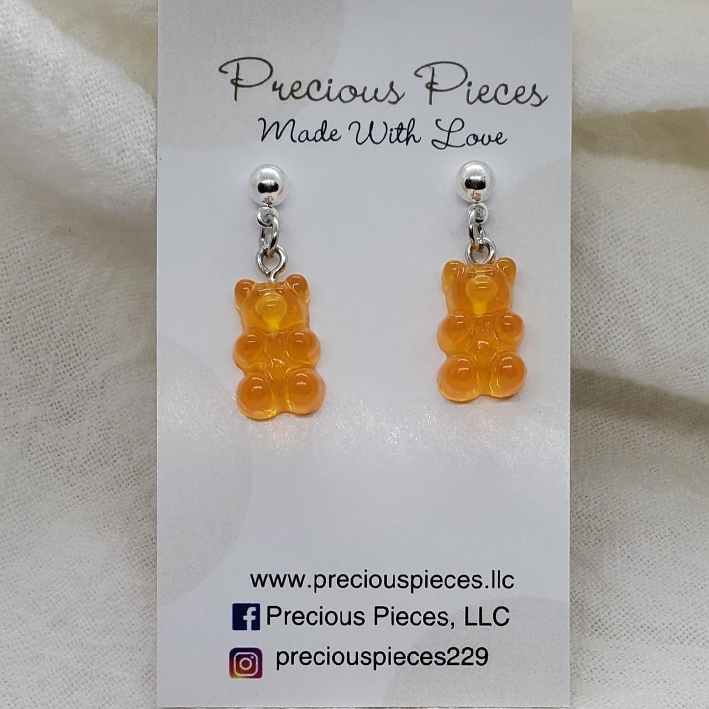 Kid's Gummy Bear Earrings (click for more options)