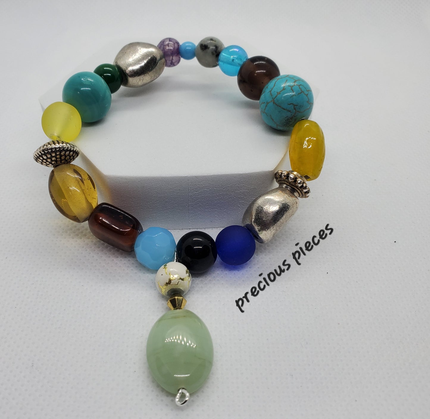 One of A Kind Pistachio Bracelet