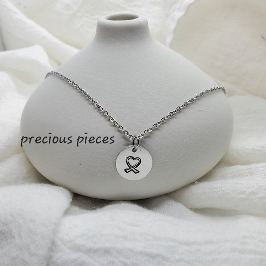 Dainty Cancer Awareness Necklace