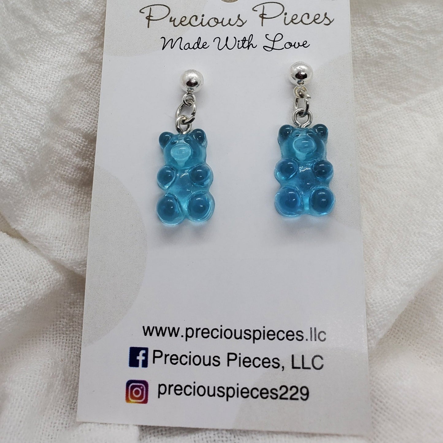 Kid's Gummy Bear Earrings (click for more options)