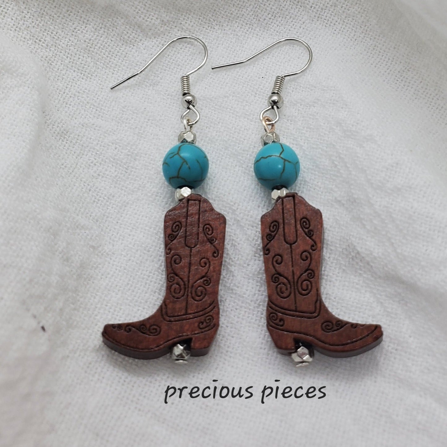 Cowgirl Boots Earrings