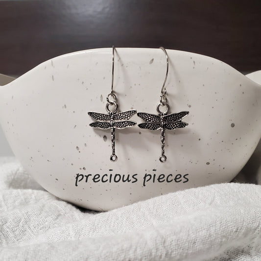 Dragonfly Dangle Earrings