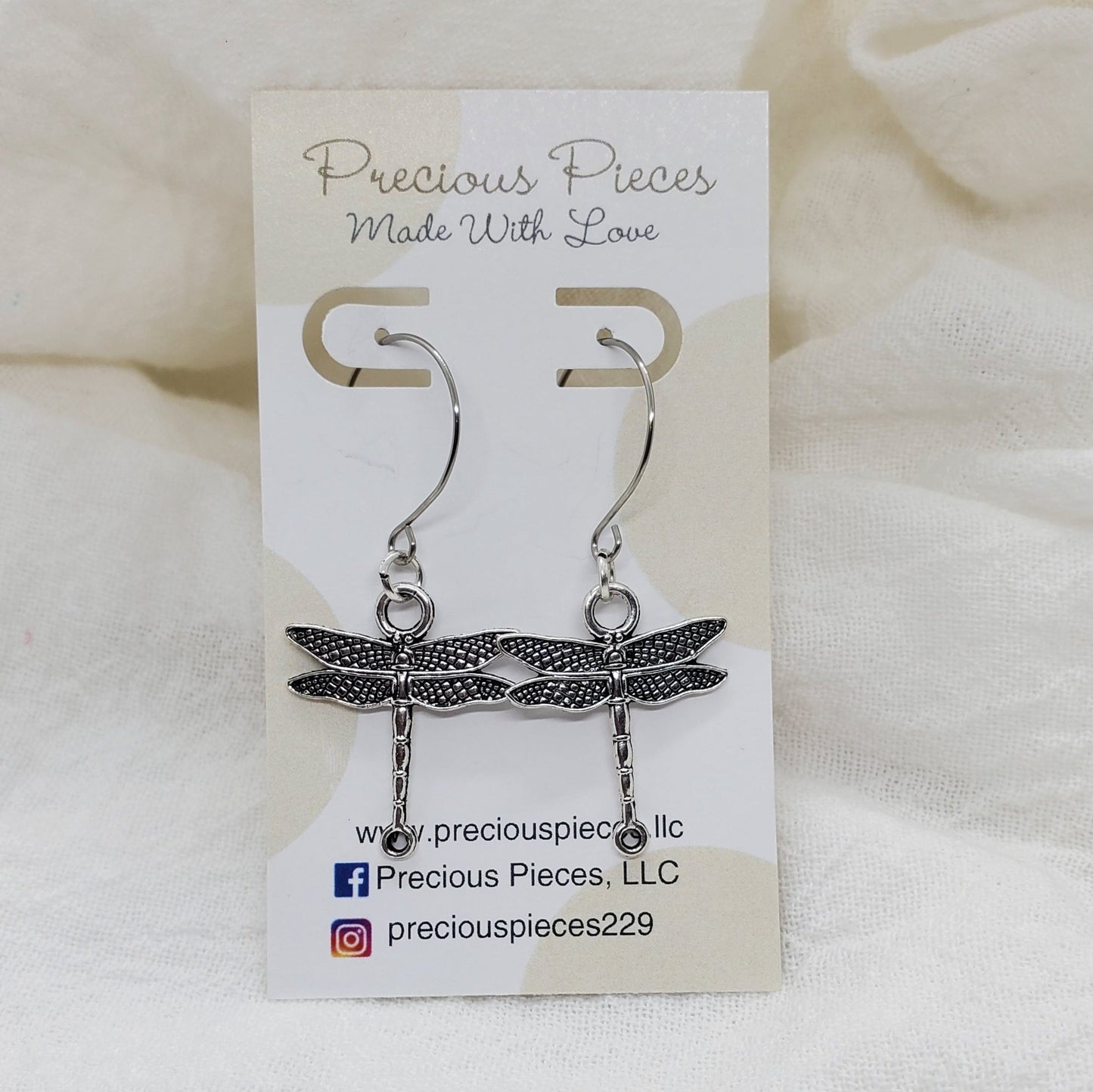 Dragonfly Dangle Earrings