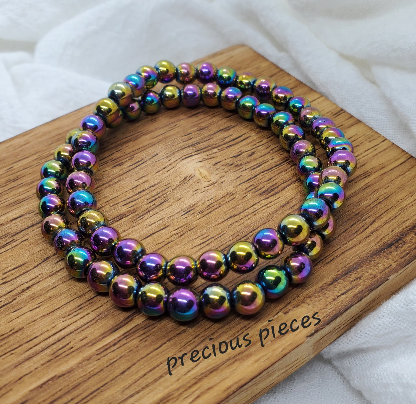 Rainbow Beaded Bracelets