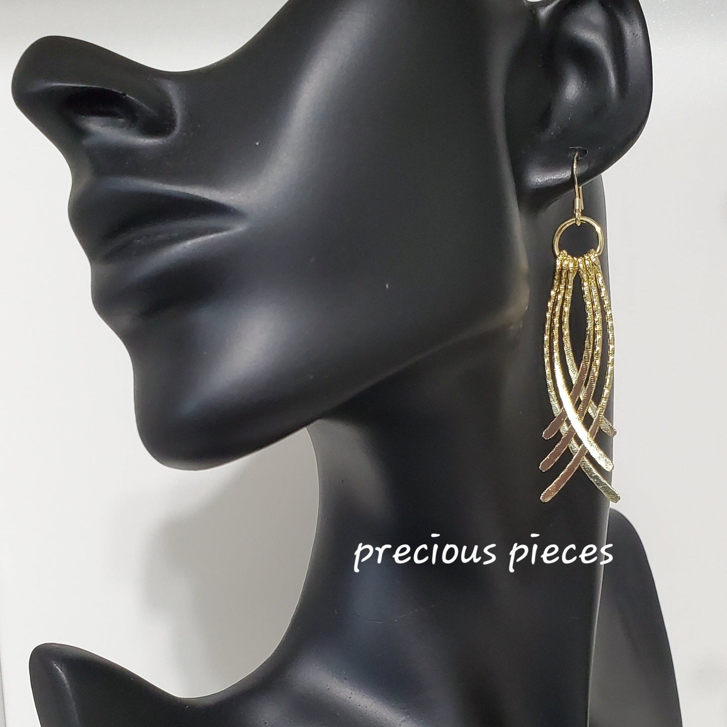 Gold Tassel Earrings