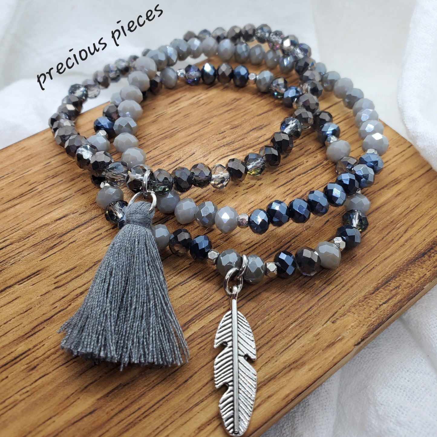 Light As A Feather Beaded Bracelet Set