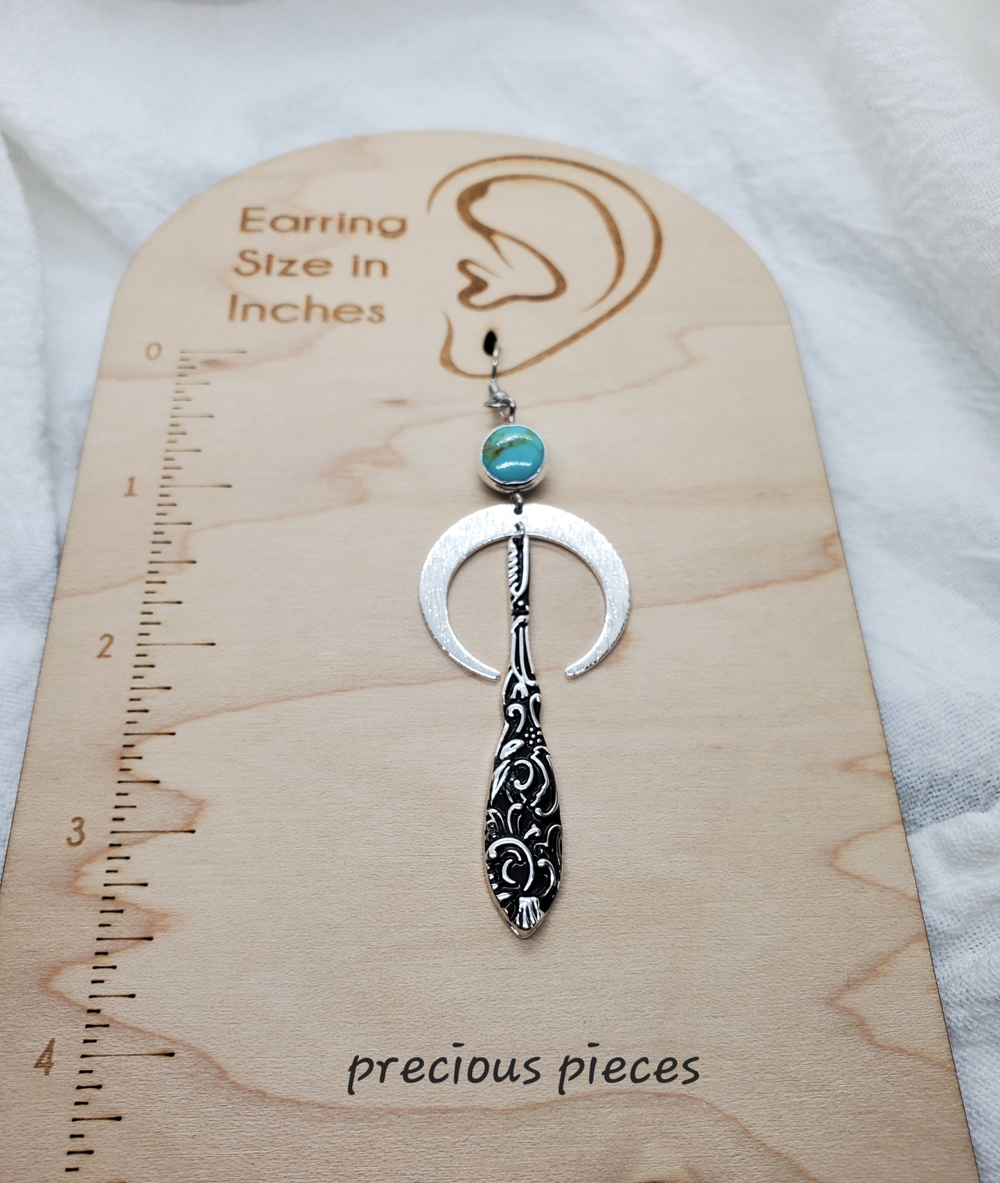 Spoon Handle Dangle Earrings