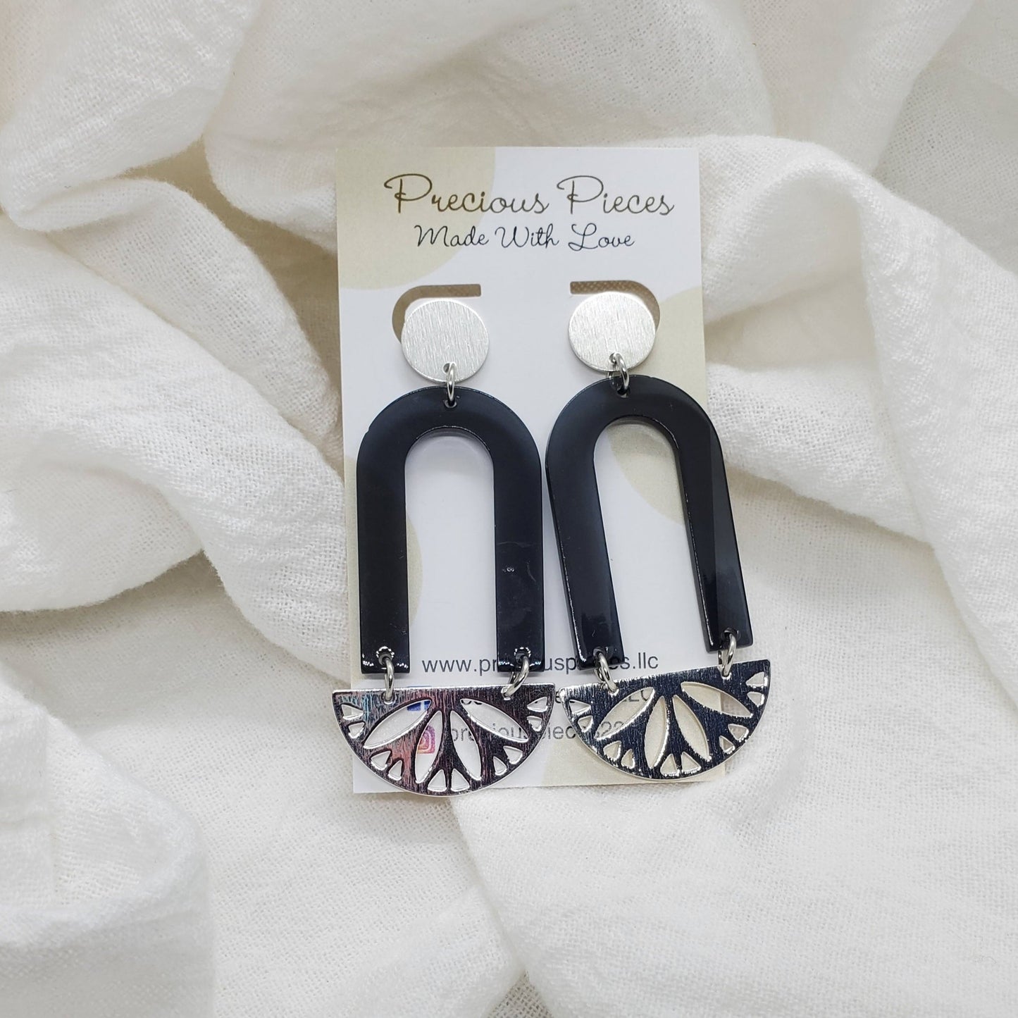 Acrylic Arch Earrings