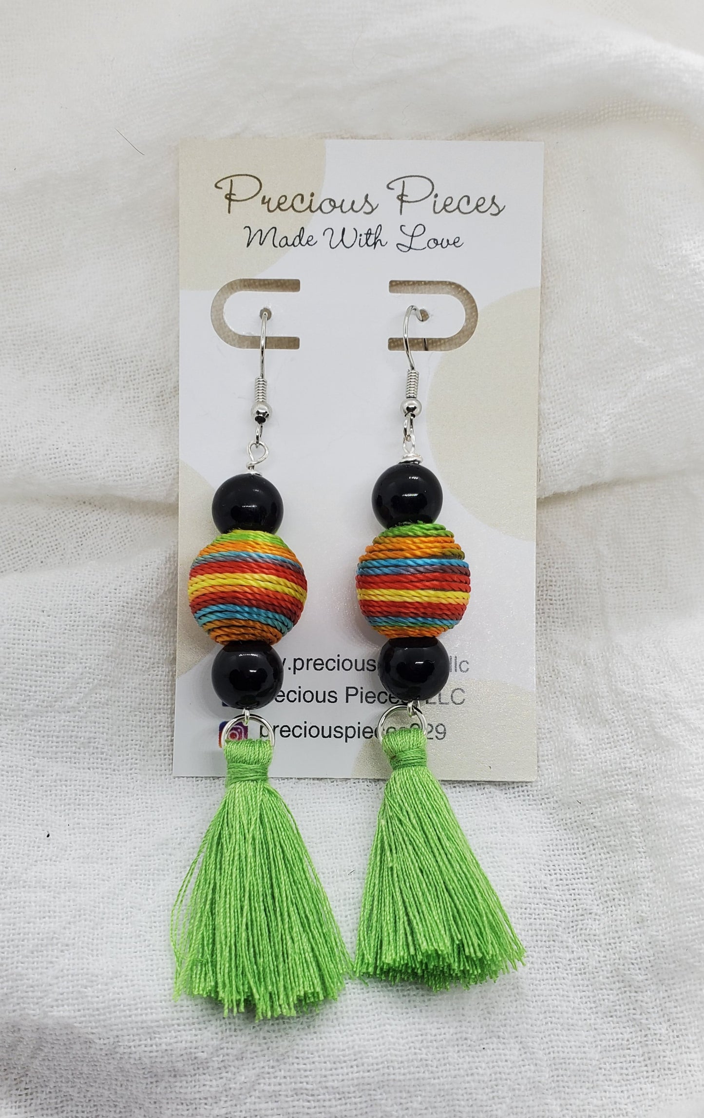 Multicolored Tassel Earrings