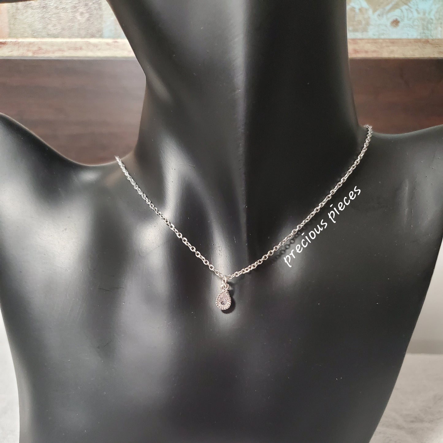 Dainty Teardrop Necklace